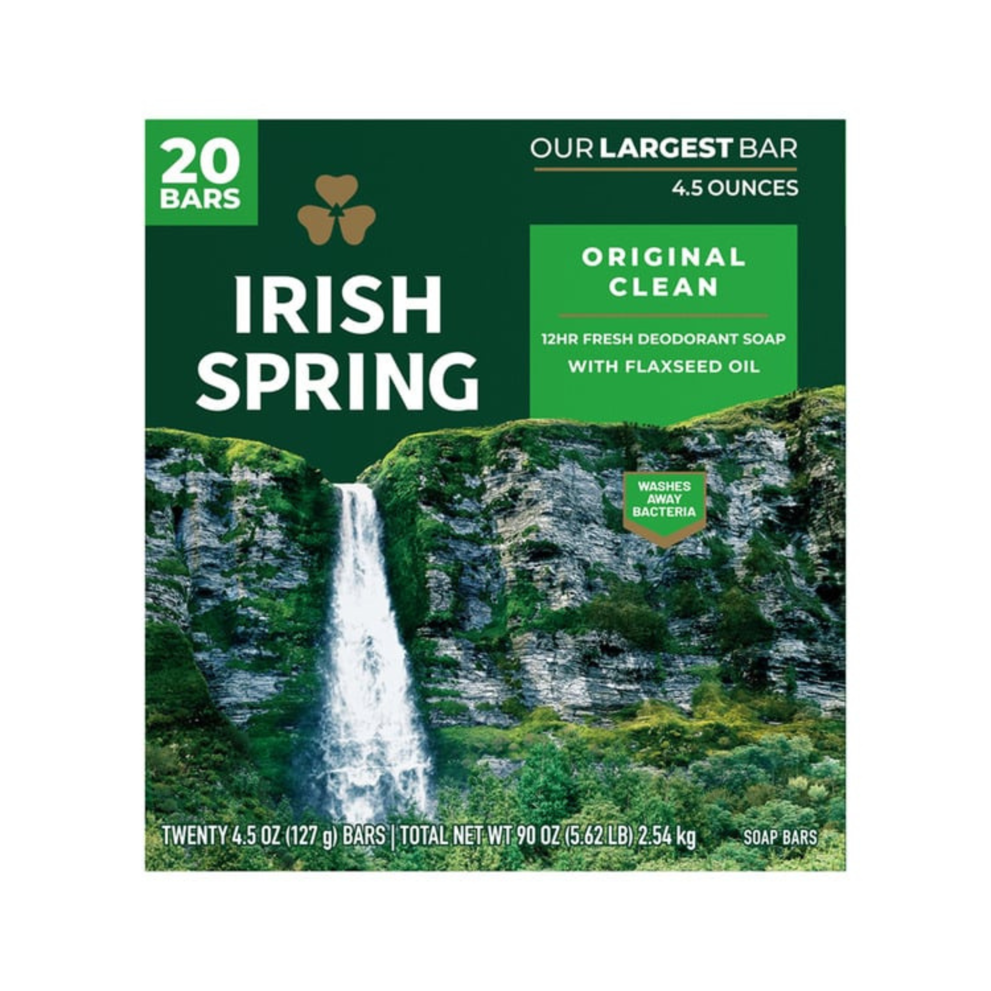 Irish Spring Soap Original 20 pack 127 Grams