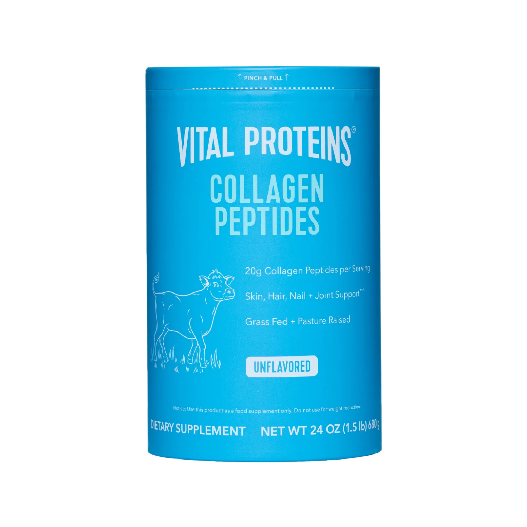 Vital Proteins Collagen Peptides Unflavored 680g 24.0 OZ (Expiry Date: August 2026)
