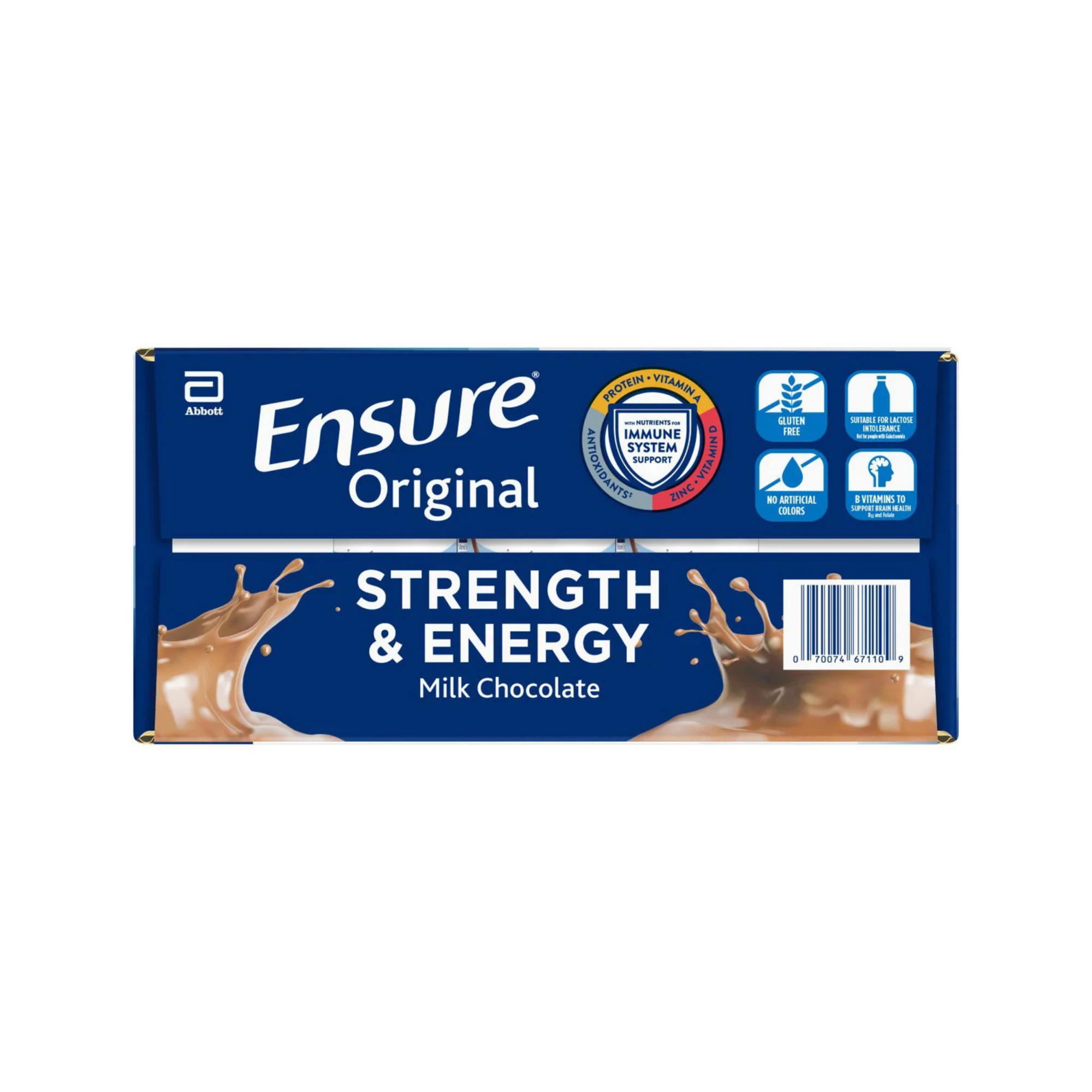 Ensure Original Nutrition Shake, Milk Chocolate, 8 fl. oz, (Expiry Date: October 01, 2025)